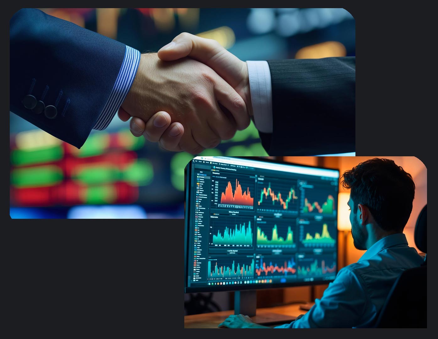 Abstract AI neural network circuitry